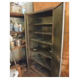 Locker, 38"x18"x72", metal cabinet