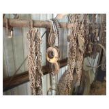 Misc roller chain, snow chains, log chain