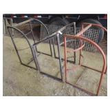 3- 55 gal drum cradles