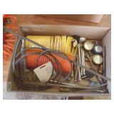 Tire gauges, air hoses, air chucks