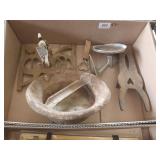 yard sprinkler, boot jack, BSA scope, targets