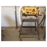 DeWalt 13" heavy duty portable planer on metal