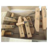 Craftsman wood hand clamps, 3-10" 17"
