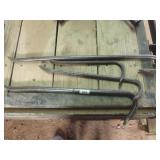 4- crow bars, 12", 17", 22", 26"