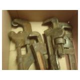 Pipe wrenches 14", 18", 20", Pipe cutter