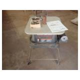 Craftsman oscillating spindle sander on cart