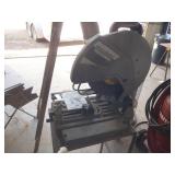 B&D metal chop saw w/ stand