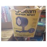 2- spot lights, funnel, air filters, fuel filter,