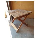 Wood Folding Table