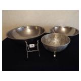 Metal Bowls, Colander (3)