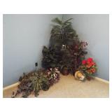 Faux Greenery, Flowers