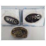 Belt Buckles- WFEC (2), REA