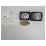 Belt Buckles - Northwestern Electric (2), REA