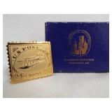 Belt Buckle- Postage Stamp, Smithsonian