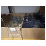 Glasses - clear, blue (2 boxes)