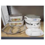 Corning Baking, Serving Dishes (7)