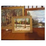 Framed Art (3) Ogden, Johns, Golding