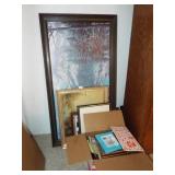 Framed Art (3), Frames (1 box)