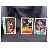 3- Pistol Pete Maravich Basketball Cards NBA