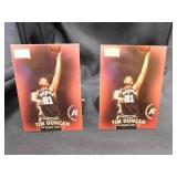 2-Tim Duncan Rookie Cards 97 Skybox Premium