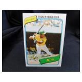 Rickey Henderson Rookie Card 1980 Topps No.482