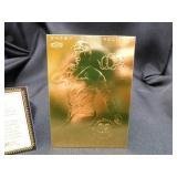 Mark McGwire Fleer 23K Gold Homerun Record Card