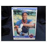Darryl Strawberry Rookie Card 1984 Fleer No.599