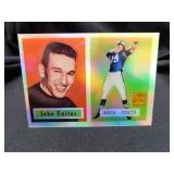 John Unitas Refractor Card 2000 Topps No.138