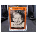 Bob Fenimore Autographed Card 91 Collegiate