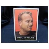 Paul Hornung 1961 Topps Football Card No.40
