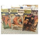 4- Classics Illustrated Comic Books