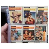 1958 Topps TV Western Series Trading Card Set