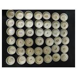 Assorted 1965 Coca-Cola NFL All-Stars Bottle Caps