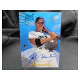 Josh Hamilton Autographed 99 Topps MLB Card