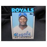 Bo Jackson Rookie Card 1986 Topps Traded MLB Card