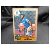 Bo Jackson Rookie Card 87 Topps Future Stars Card
