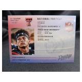 Patrick Mahomes Rookie Card 17 Panini Prestige