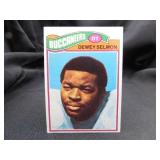Dewey Selmon Rookie Card 1977 Topps NFL Card