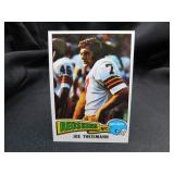 Joe Theismann 1975 Topps NFL Card No. 416
