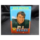 Dick Butkus 1971 Topps NFL Card No. 25