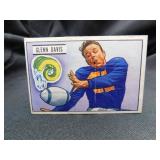 Glenn Davis 1951 Bowman NFL Card No. 42