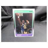 Karl Malone 1988 Fleer NBA Card No. 114