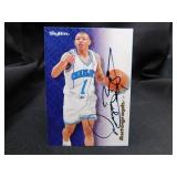 Muggsy Bogues Autographed 96 Skybox NBA Card