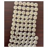 1965 Coke King Size NFL All-Stars Bottle Cap Set