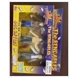 Three Stooges Bendables set in box
