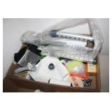 Medical supplies; splint; walker pieces; tubing