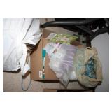 Yarn, Crochet supplies; sever partial skeins