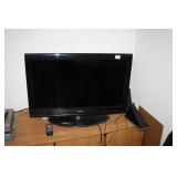 Toshiba Television w/remote; Powers on