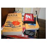 NADA Book; Racing Mags; Tri-Fold Nascar Wallet