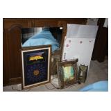 Mirror; State Quarter Wall Hanging; Religious art